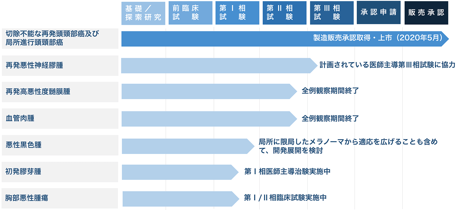 開発パイプライン