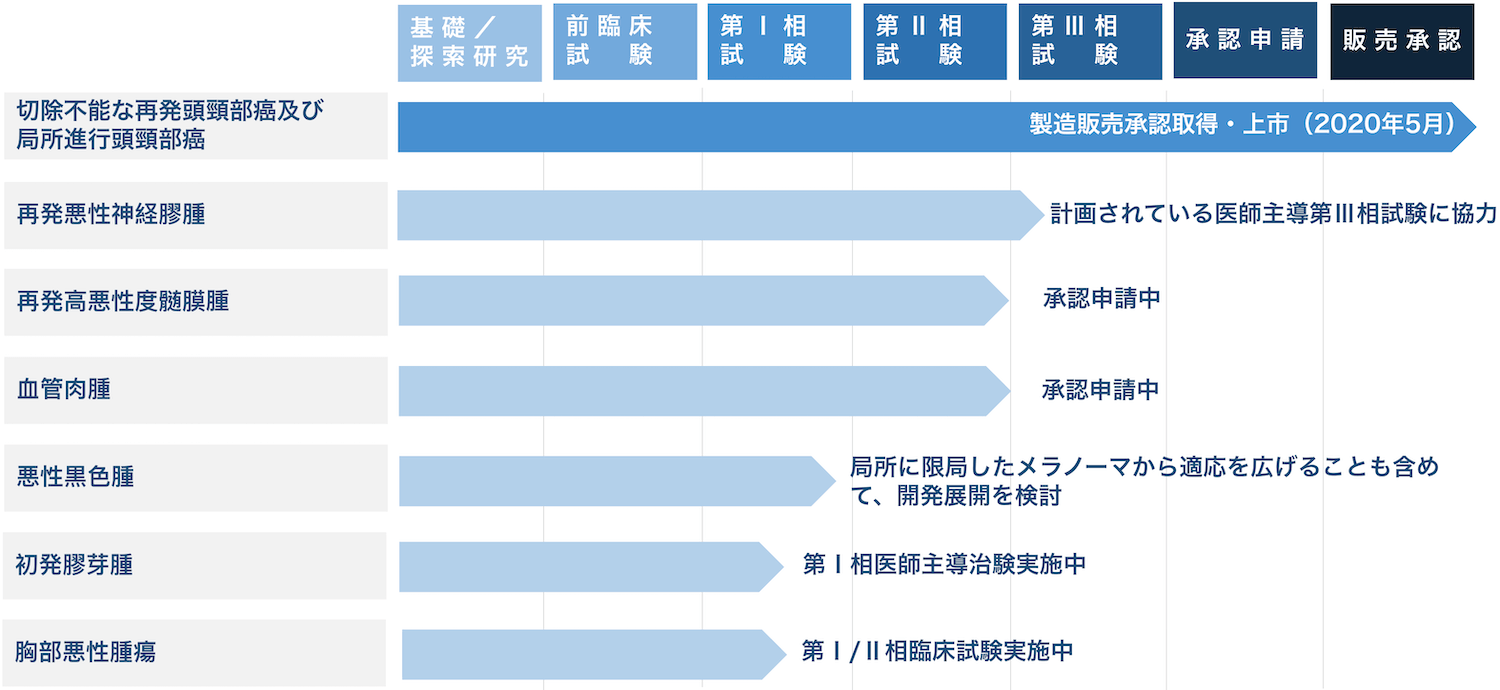 開発パイプライン